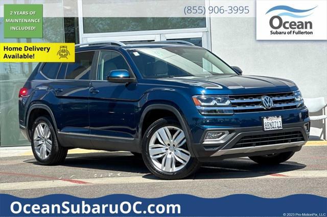 used 2020 Volkswagen Atlas car, priced at $25,675