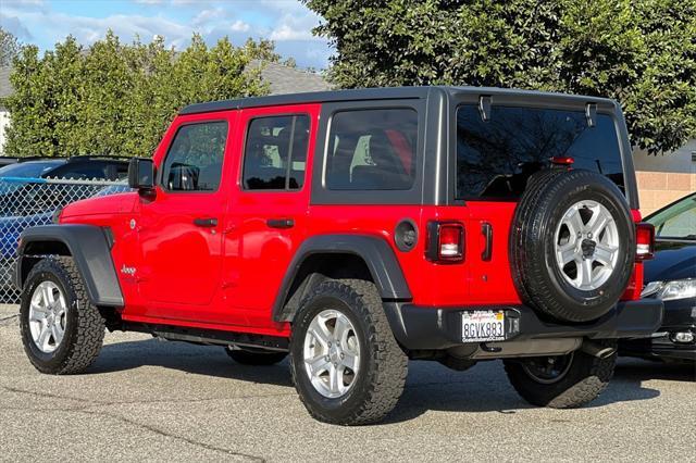 used 2018 Jeep Wrangler Unlimited car, priced at $21,275