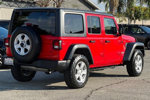 used 2018 Jeep Wrangler Unlimited car, priced at $21,795