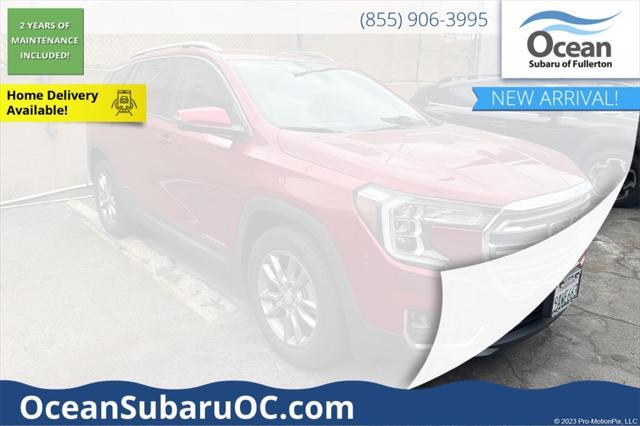 used 2022 GMC Terrain car, priced at $23,400