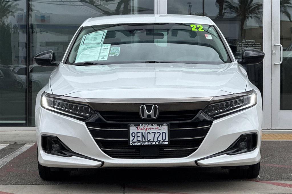 used 2022 Honda Accord car, priced at $24,550