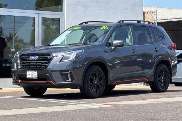 used 2024 Subaru Forester car, priced at $31,925