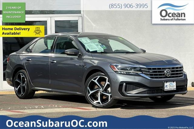 used 2021 Volkswagen Passat car, priced at $21,695