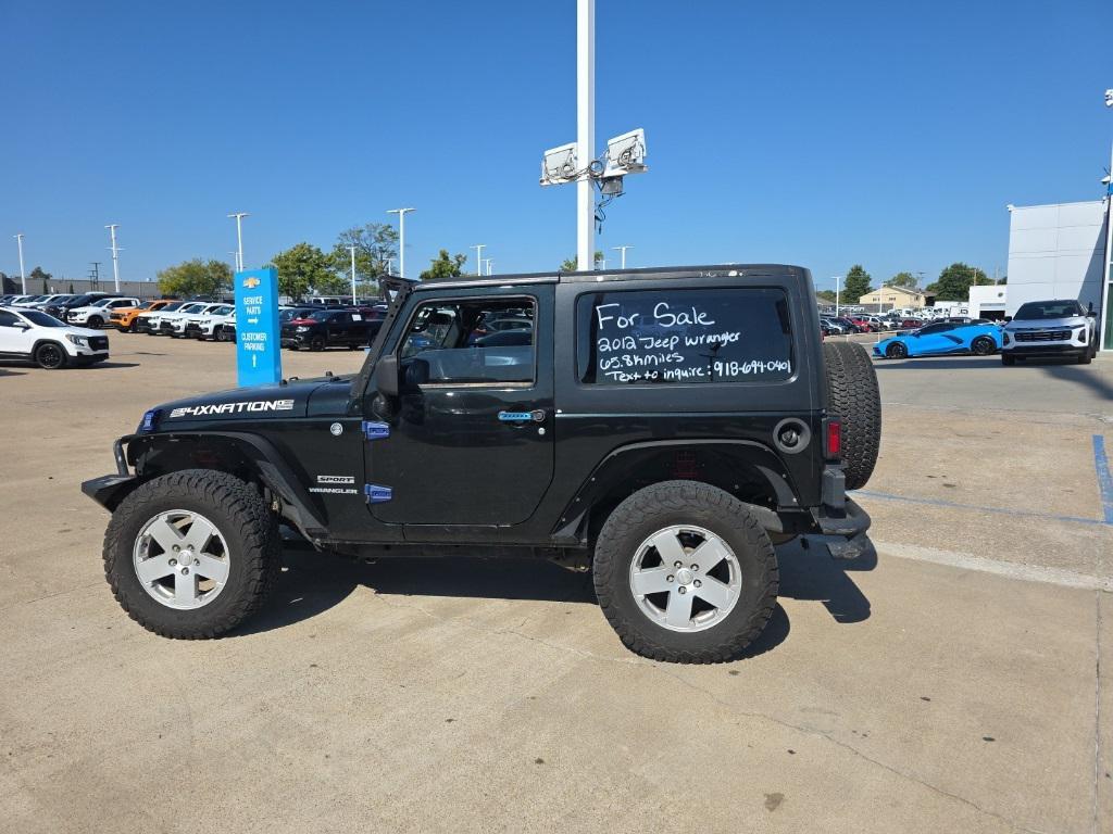 used 2012 Jeep Wrangler car, priced at $16,750