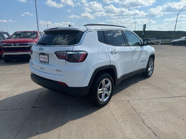 used 2024 Jeep Compass car, priced at $25,750