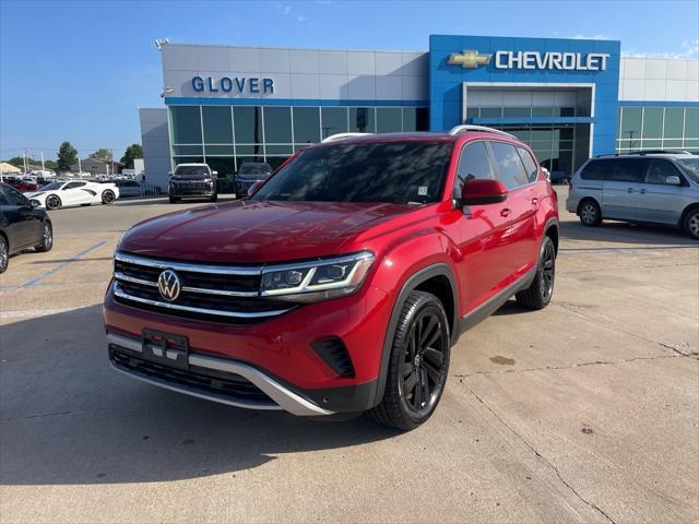 used 2021 Volkswagen Atlas car, priced at $28,750