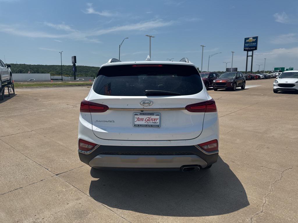 used 2020 Hyundai Santa Fe car, priced at $17,950