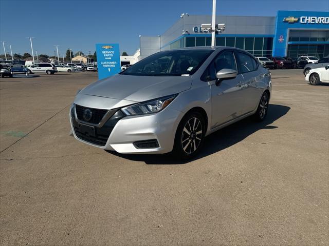 used 2021 Nissan Versa car, priced at $17,500