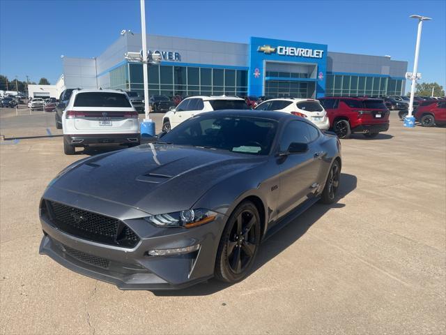 used 2021 Ford Mustang car, priced at $34,500