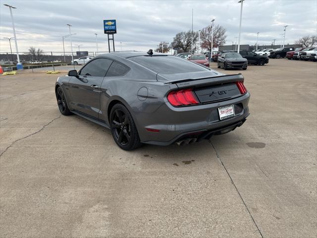 used 2021 Ford Mustang car, priced at $34,450