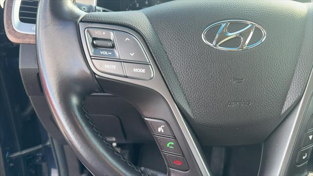 used 2017 Hyundai Santa Fe car, priced at $18,300