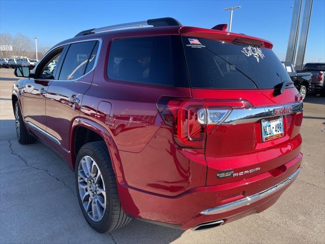 used 2023 GMC Acadia car, priced at $38,500