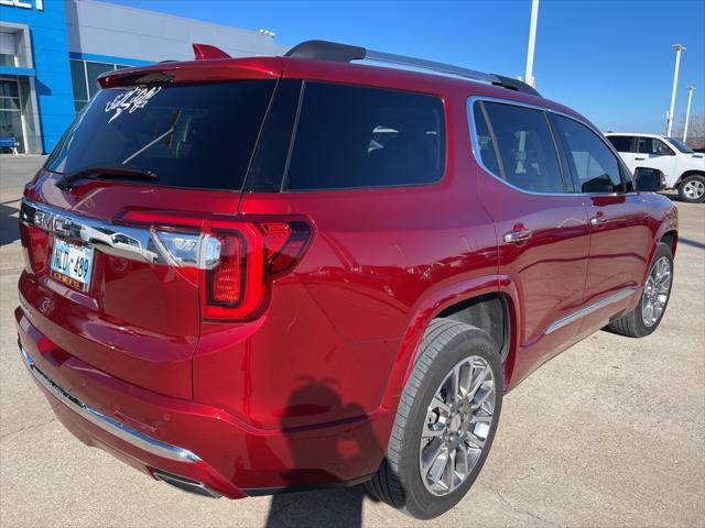 used 2023 GMC Acadia car, priced at $38,500