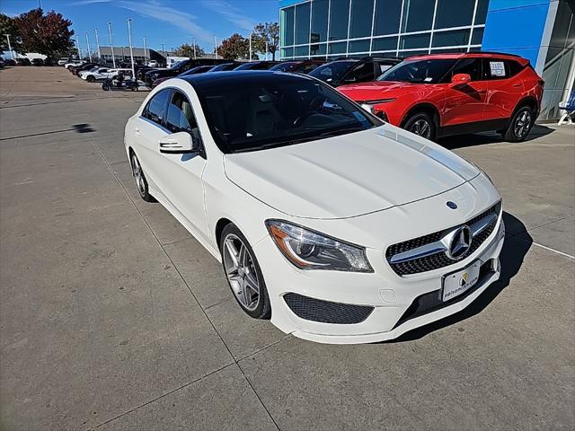 used 2015 Mercedes-Benz CLA-Class car, priced at $11,450