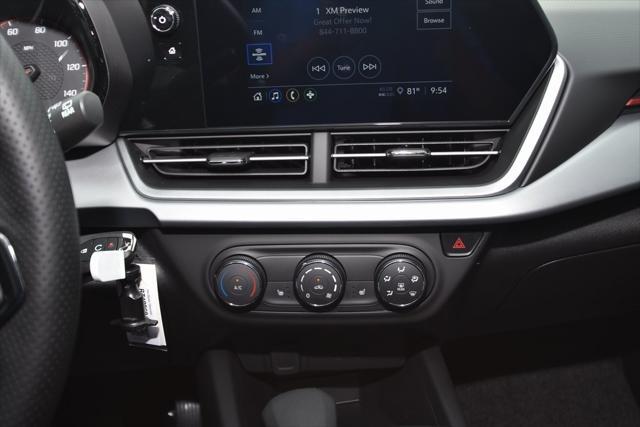 new 2025 Chevrolet Trax car, priced at $23,933