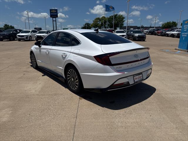 used 2023 Hyundai Sonata Hybrid car, priced at $26,500