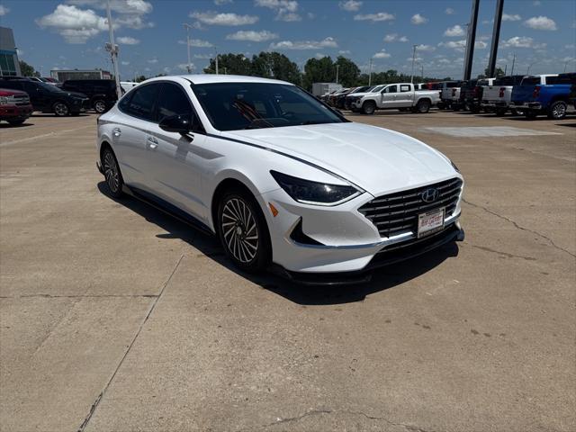 used 2023 Hyundai Sonata Hybrid car, priced at $26,500