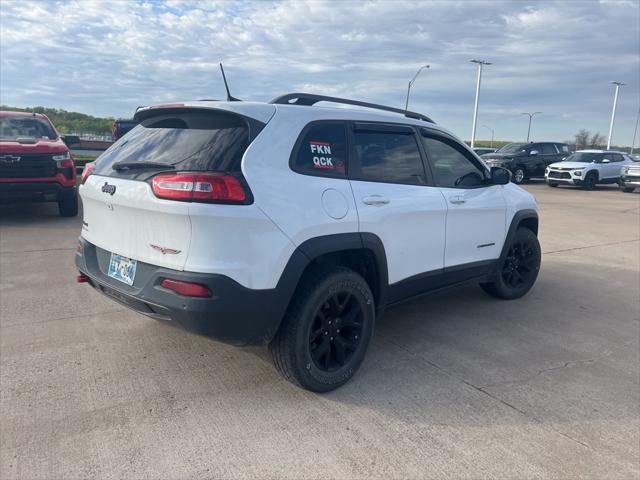 used 2018 Jeep Cherokee car, priced at $18,988