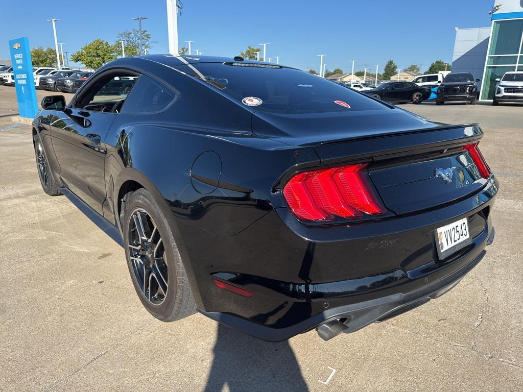 used 2018 Ford Mustang car, priced at $19,500
