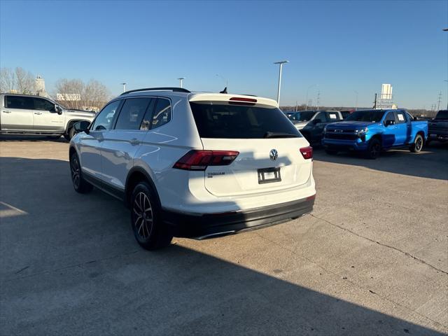 used 2021 Volkswagen Tiguan car, priced at $19,750