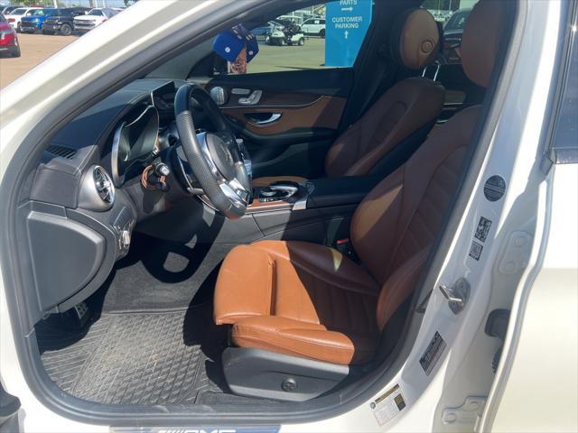 used 2020 Mercedes-Benz AMG C 43 car, priced at $35,500