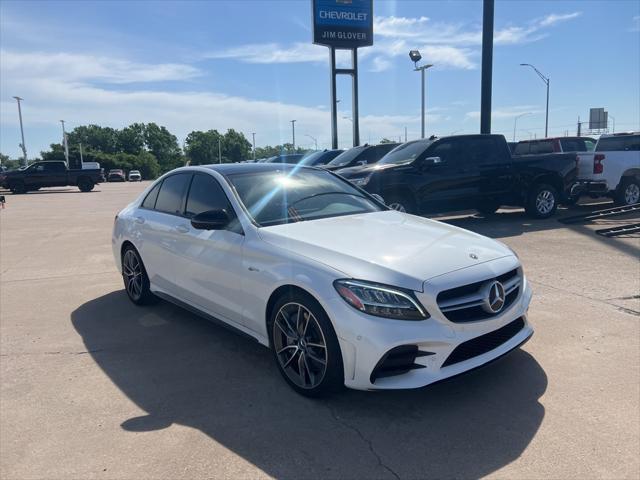 used 2020 Mercedes-Benz AMG C 43 car, priced at $35,500