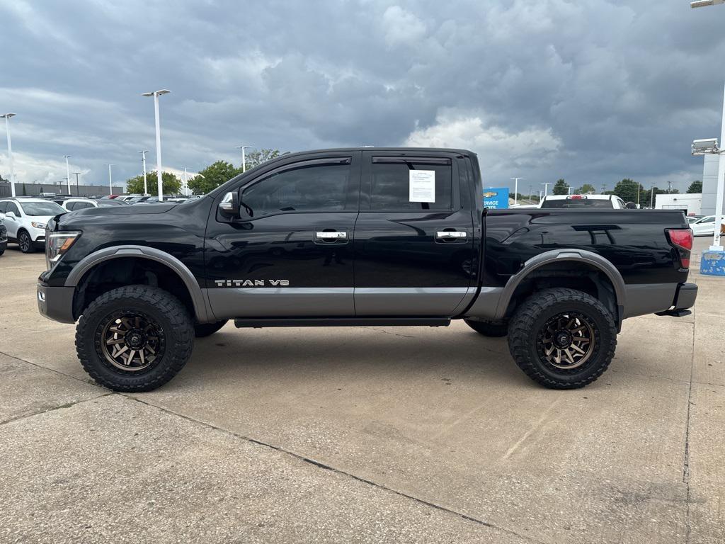 used 2020 Nissan Titan car, priced at $40,750