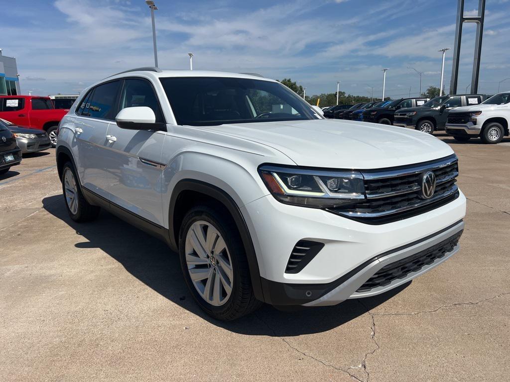 used 2021 Volkswagen Atlas Cross Sport car, priced at $22,450