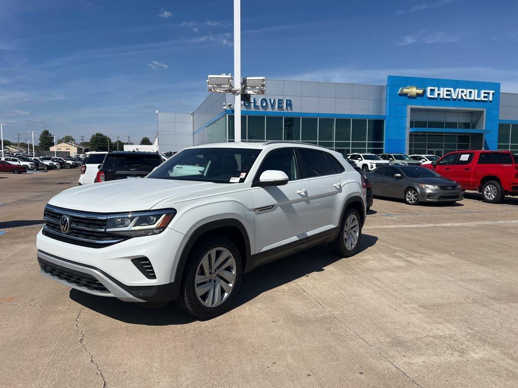 used 2021 Volkswagen Atlas Cross Sport car, priced at $23,397