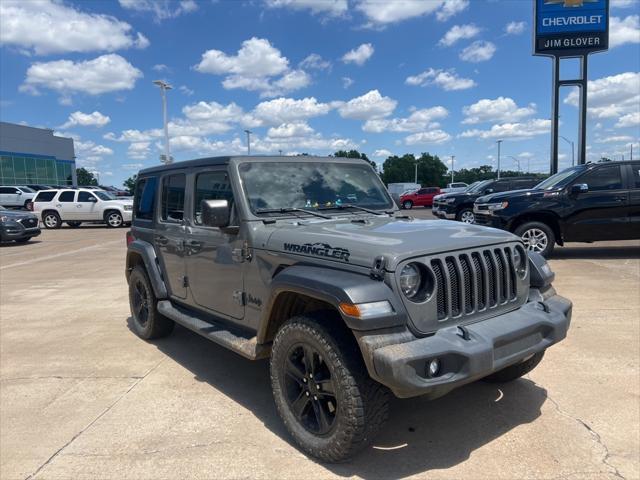 used 2020 Jeep Wrangler Unlimited car, priced at $27,789