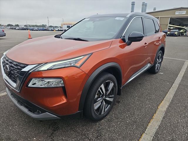 used 2021 Nissan Rogue car, priced at $27,654