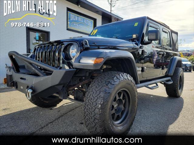 used 2019 Jeep Wrangler Unlimited car, priced at $38,989