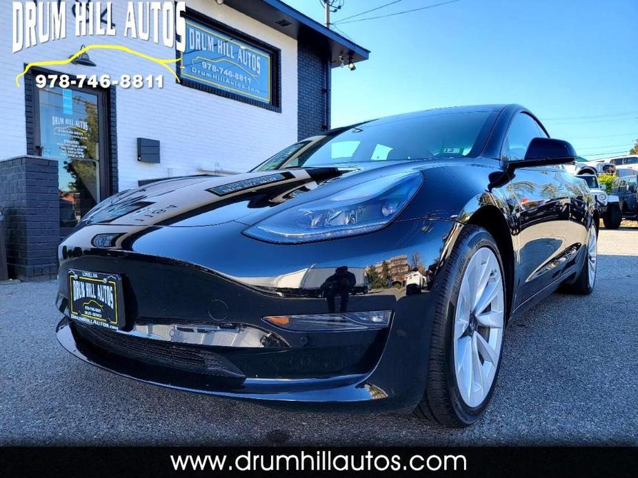 used 2021 Tesla Model 3 car, priced at $39,989