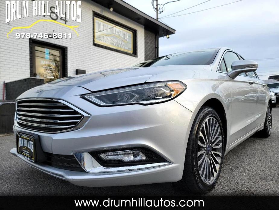 used 2017 Ford Fusion car, priced at $14,989