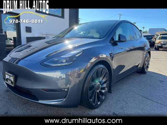 used 2021 Tesla Model Y car, priced at $33,989