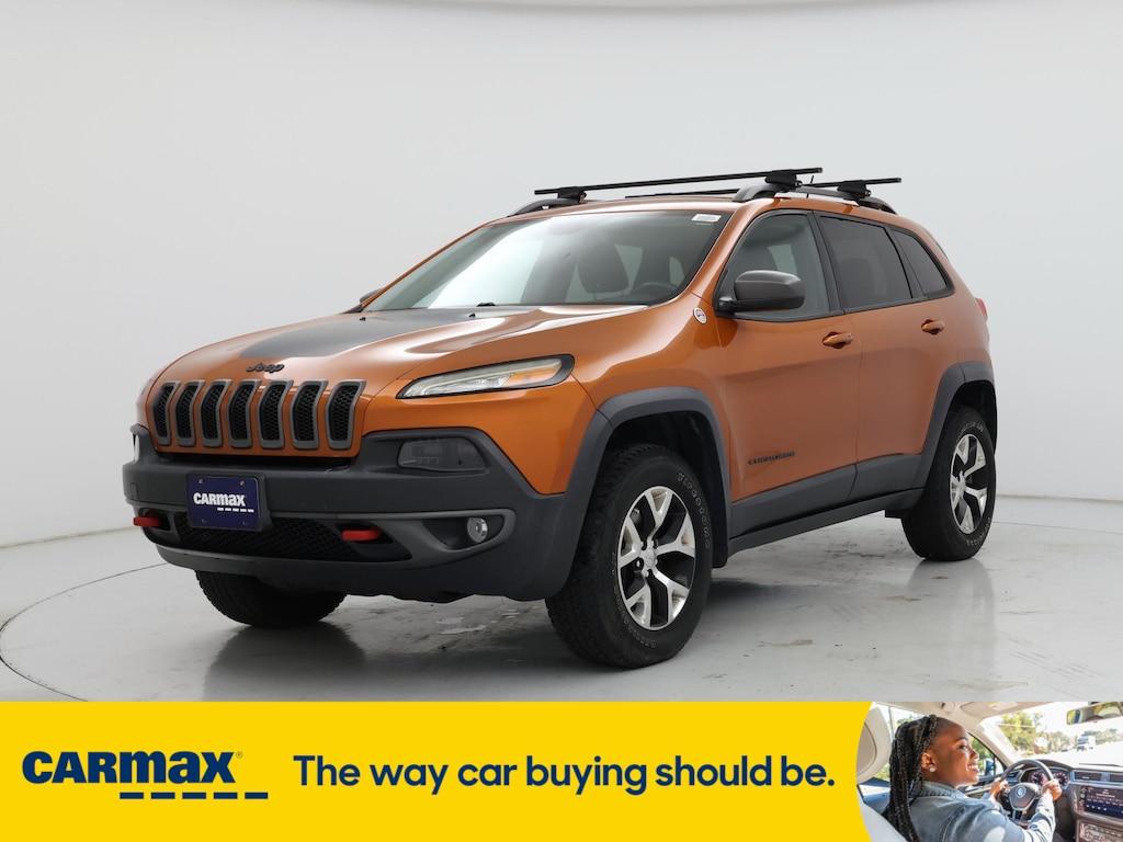 used 2015 Jeep Cherokee car, priced at $17,998