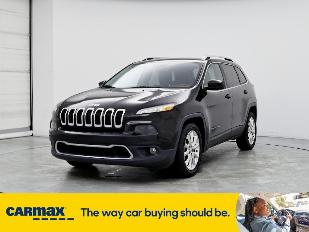 used 2016 Jeep Cherokee car, priced at $13,599