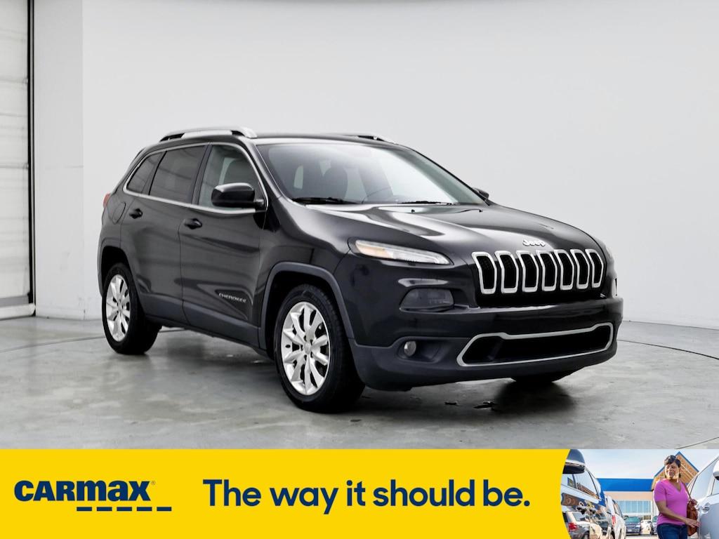 used 2016 Jeep Cherokee car, priced at $13,599