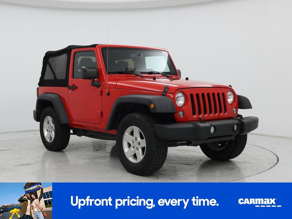 used 2016 Jeep Wrangler car, priced at $17,998