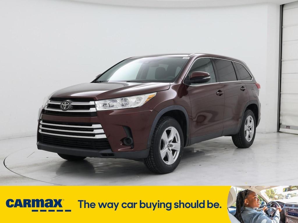 used 2019 Toyota Highlander car, priced at $23,998