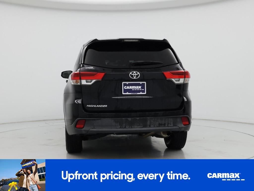 used 2019 Toyota Highlander car, priced at $20,998