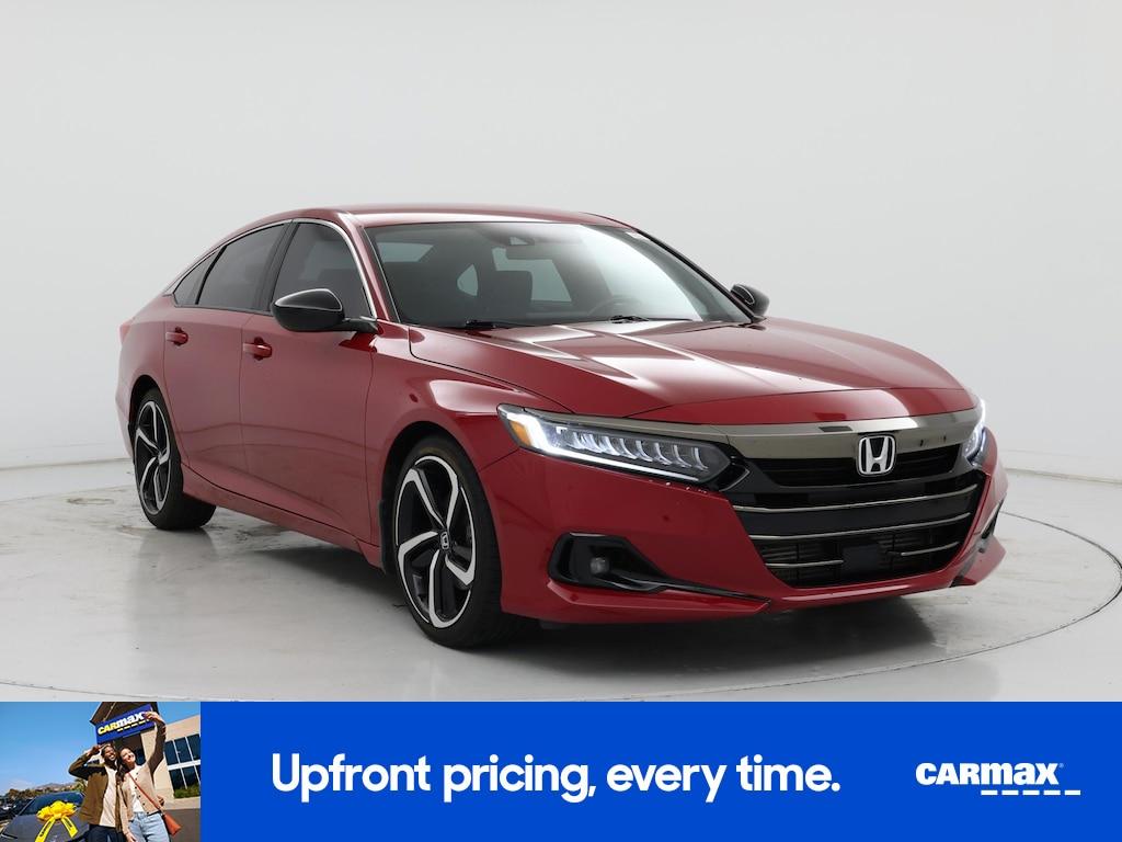 used 2021 Honda Accord car, priced at $24,998