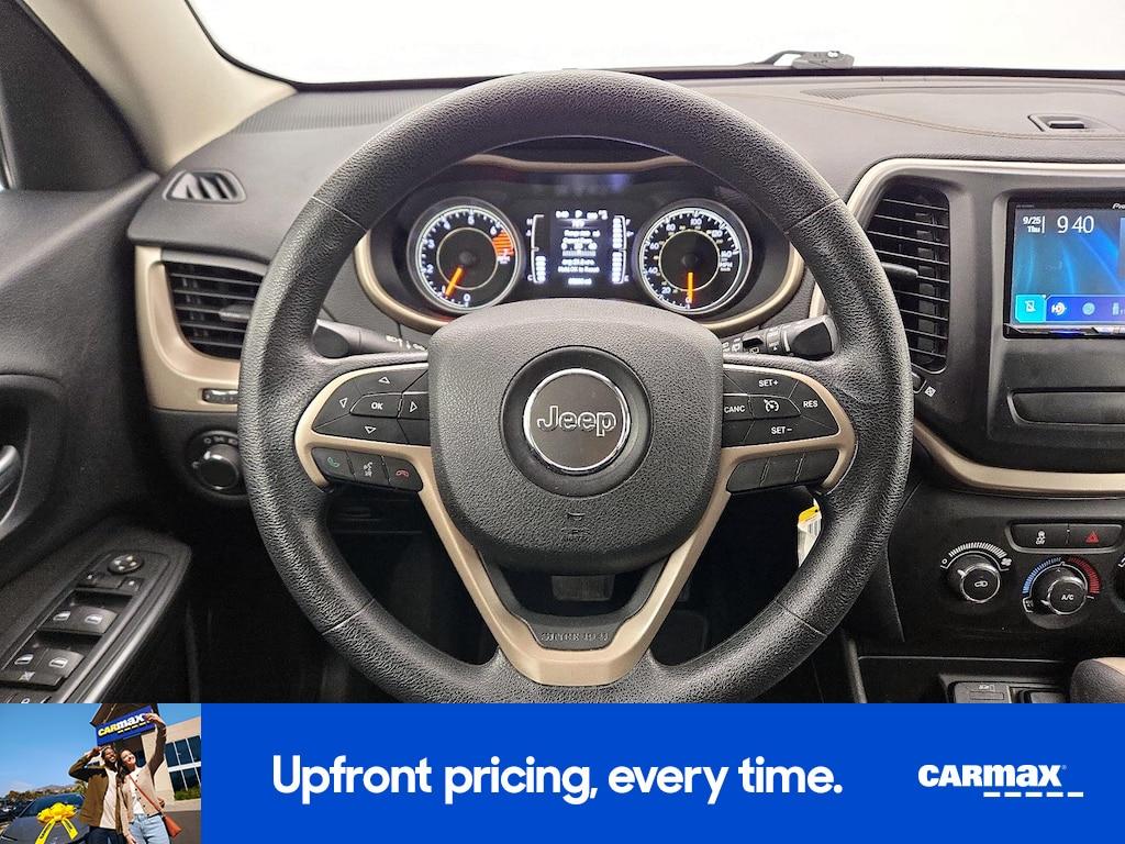 used 2016 Jeep Cherokee car, priced at $14,998