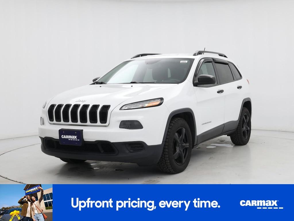 used 2016 Jeep Cherokee car, priced at $14,998