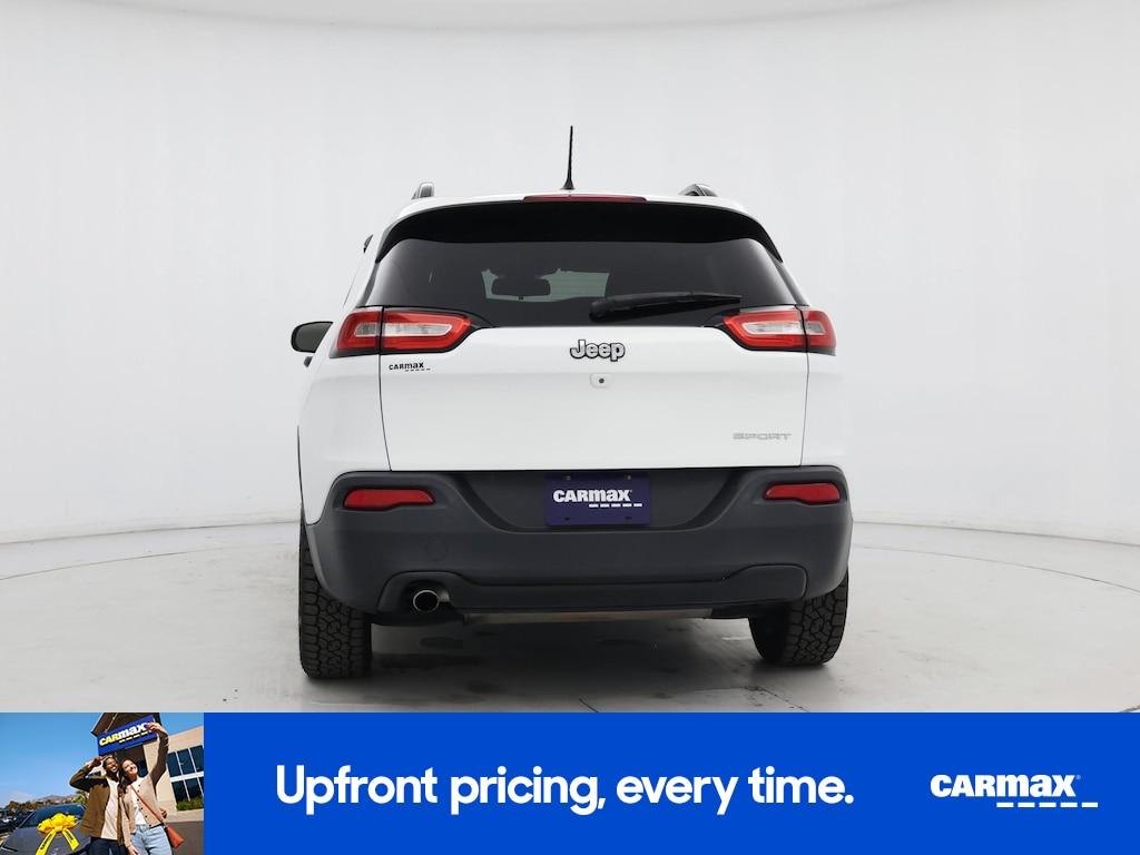 used 2016 Jeep Cherokee car, priced at $14,998