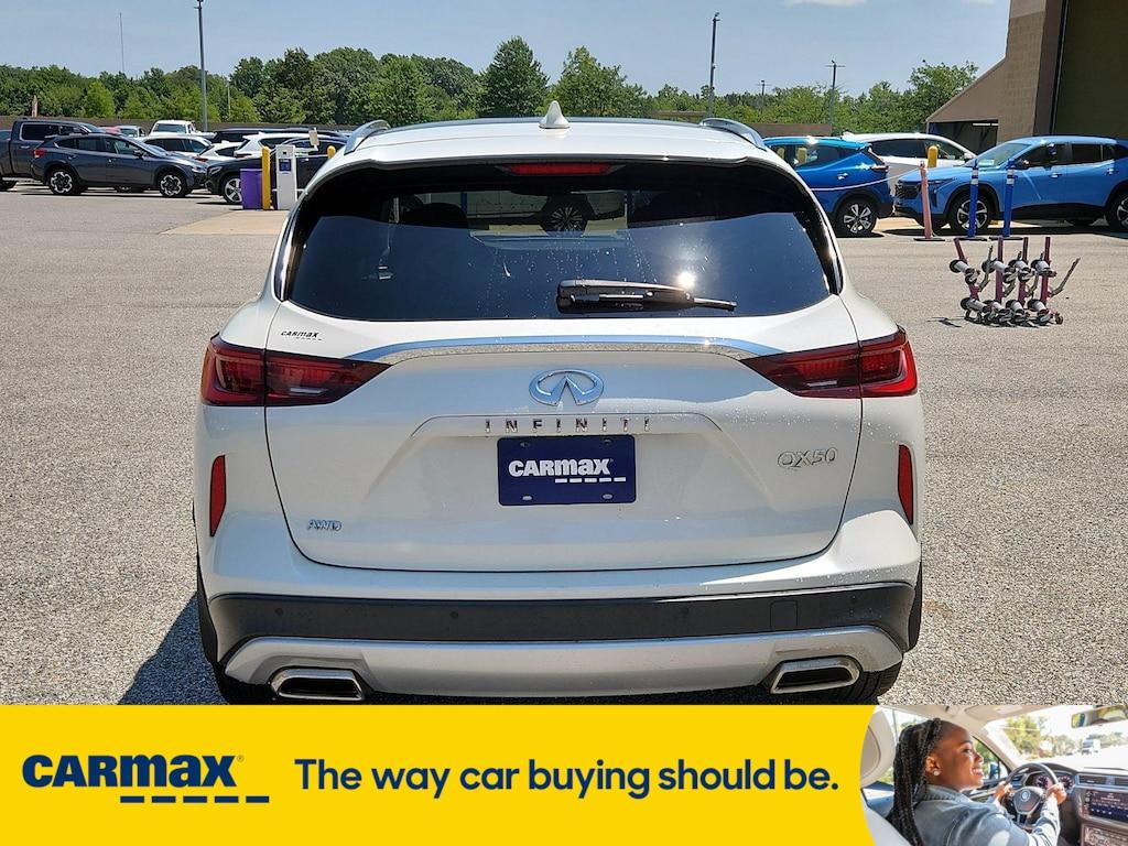used 2022 INFINITI QX50 car, priced at $30,998