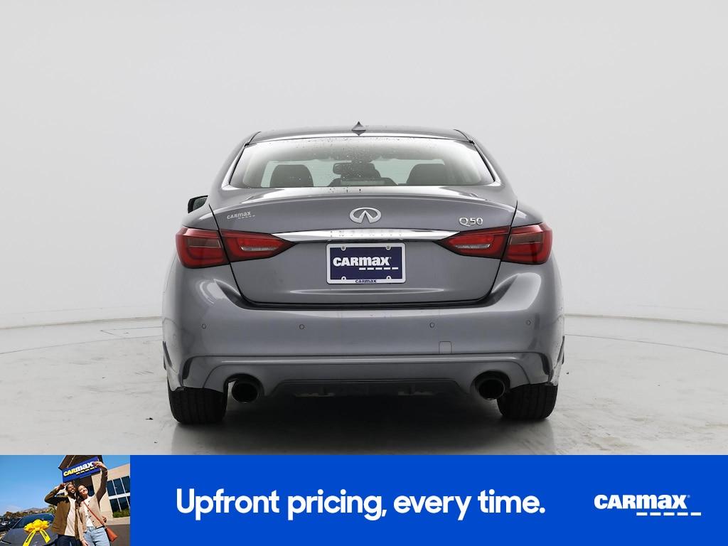 used 2018 INFINITI Q50 car, priced at $24,998