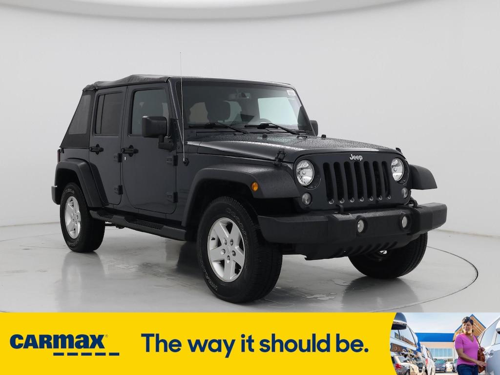 used 2016 Jeep Wrangler car, priced at $19,998