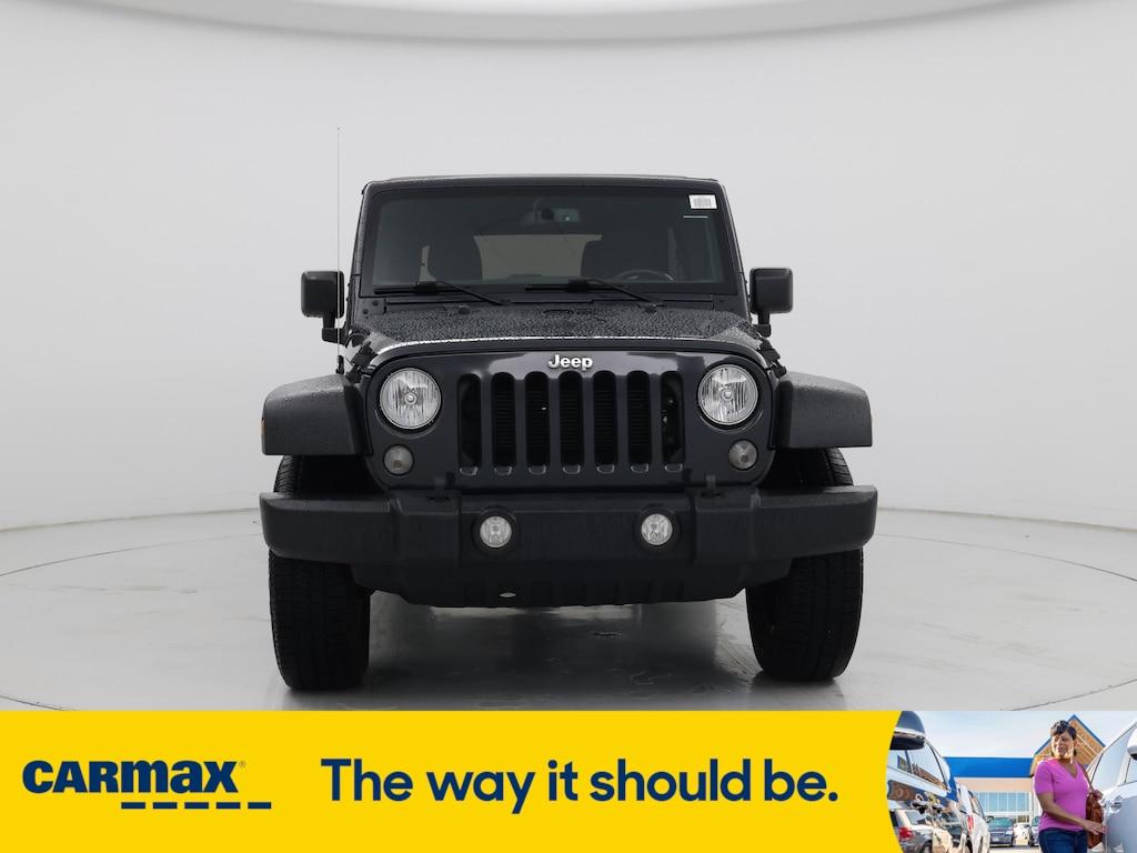 used 2016 Jeep Wrangler car, priced at $19,998