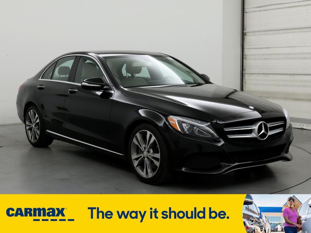 used 2015 Mercedes-Benz C-Class car, priced at $21,998